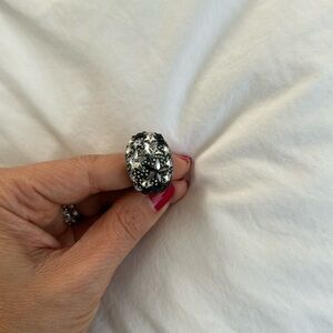 Swarovski crystal star ring